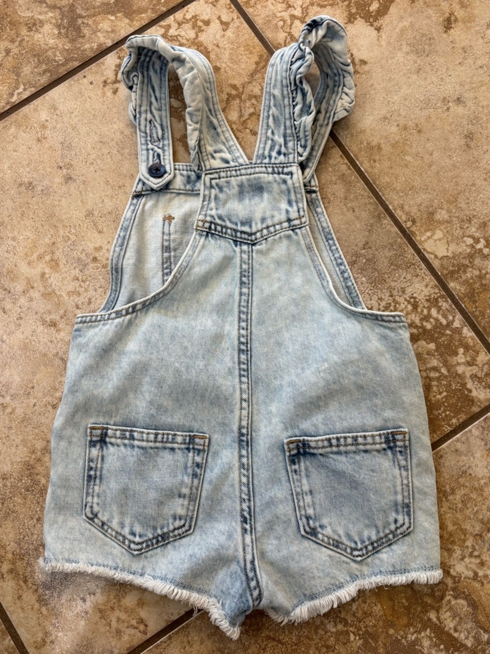 Gap Toddler Girl Overall Shorts - Picture 4 of 4